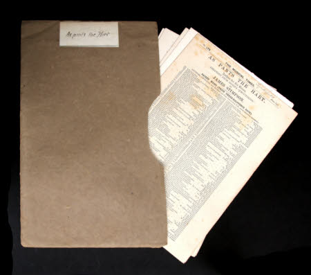 Sheet music collection