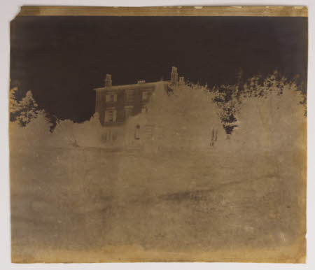 House with lawns and trees