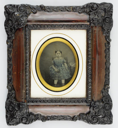 Portrait of a young girl.
