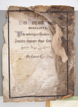 Illuminated address
