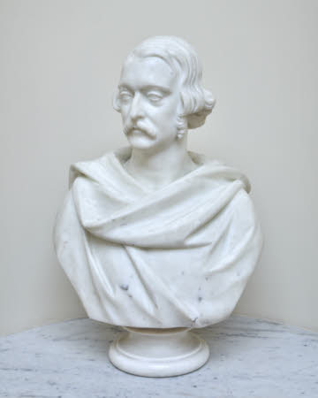 Portrait bust of George Henry Vane-Tempest, 5th Marquess of Londonderry (1821-1884).