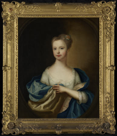 Elizabeth Rushout, Mrs Myddelton (c.1730-1772) as a Girl