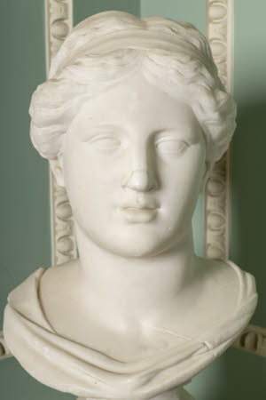 Head of a classical woman, possibly Ceres or Juno