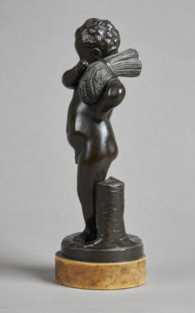 Putto emblematic of Summer