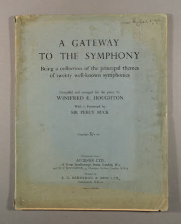 A gateway to the symphony.. Being a collection of the principal themes of twenty well-known ...