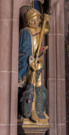Saint George and the dragon