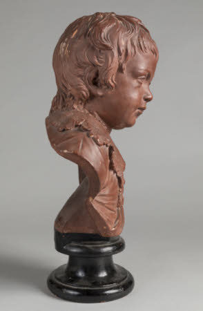Bust of a Boy wearing a Lacy Collar