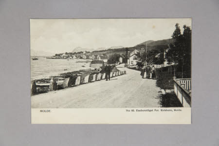 Postcard. Monochrome.