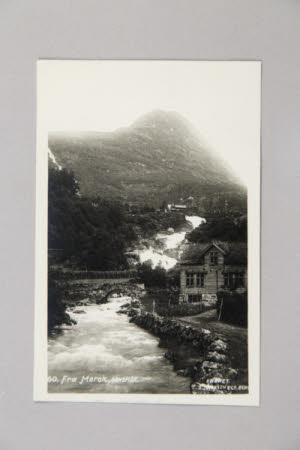 Postcard. Monochrome.
