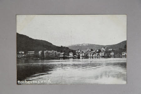 Postcard. Monochrome.