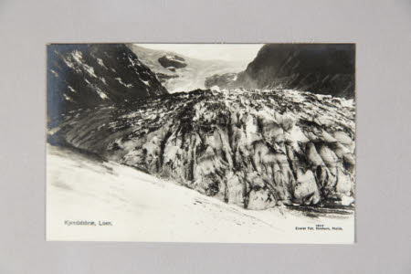 Postcard. Monochrome.