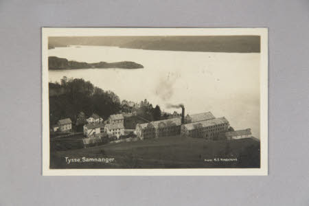 Postcard. Monochrome.