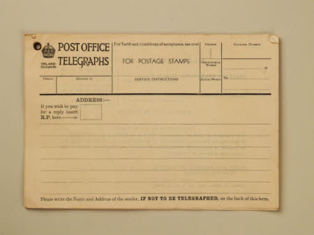 Telegram form