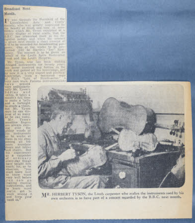 Newspaper cutting
