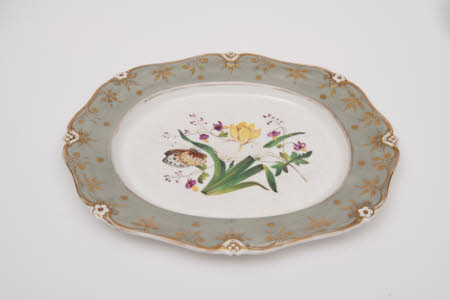 Oval plate