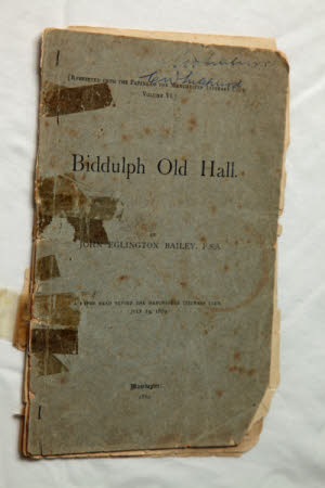 Biddulph Old Hall /. by John Eglington Bailey.