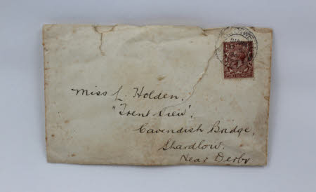 Letter and envelope