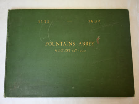 Scrapbook for 800th centenary of Fountains Abbey