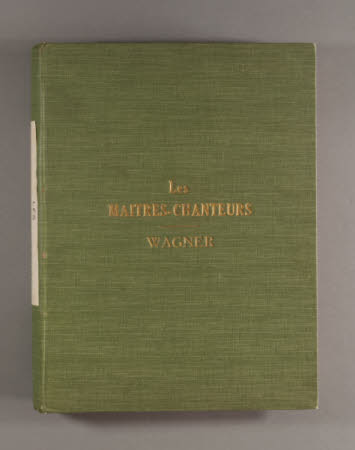 Les maitres-chanteurs de Nurenberg.. Poème et musique de Richard Wagner. Version francaise de ...
