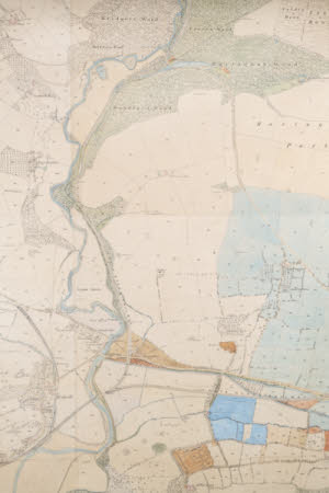 Map of the Saltram Estate, Devon