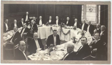 Guests at the 'Annual Consular Banquet, Jerico Country Club Vancouver, B.C., April 8th 1938'; ...