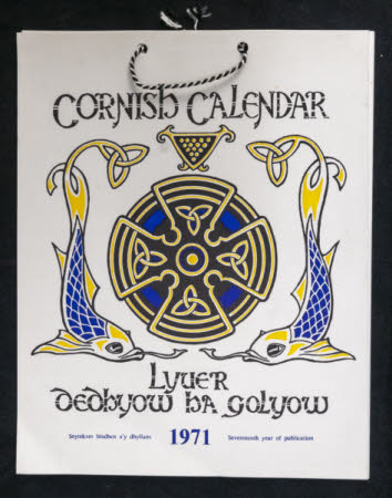 Cornish Calendar - Lyuer dedbyow ha golyow 1971