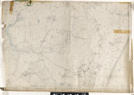 Map of the Styal area, Cheshire