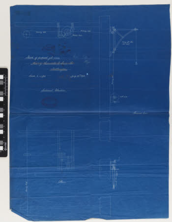 Sketch of proposed jib-crane