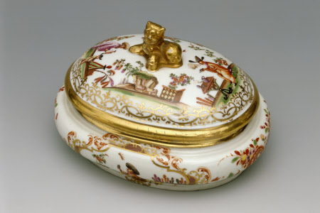 Sugar bowl and cover