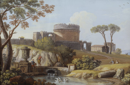 The Tomb of Cecilia Metella, Rome