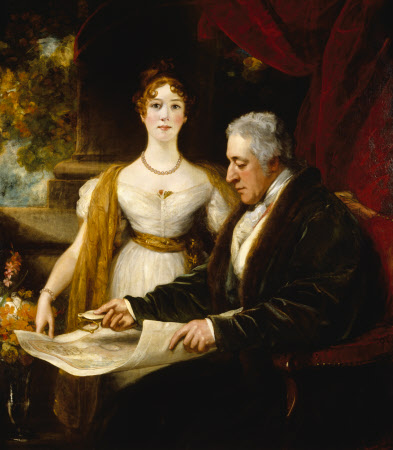 George O’Brien Wyndham, 3rd Earl of Egremont (1751-1837) and his Daughter Mary Wyndham, Countess of ...
