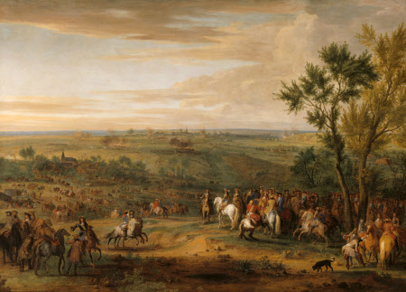 King Louis XIV, King of France (1638–1715) at Maastricht