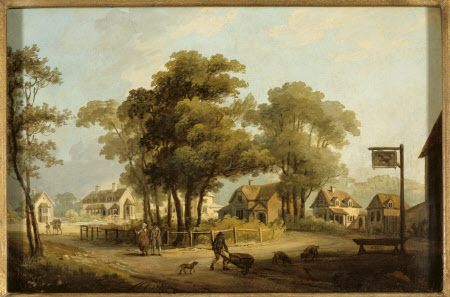 Seven Designs for a Picturesque Village: Design for Village at Atcham