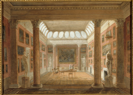 Ideal View of the projected Gallery at Attingham, Shropshire