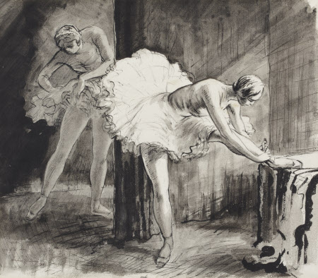 Dancers Backstage